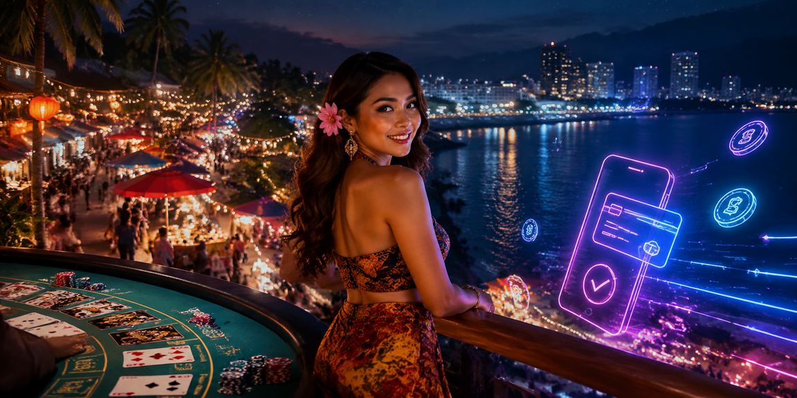 Pemain menikmati permainan baccarat di ss3 Malaysia
